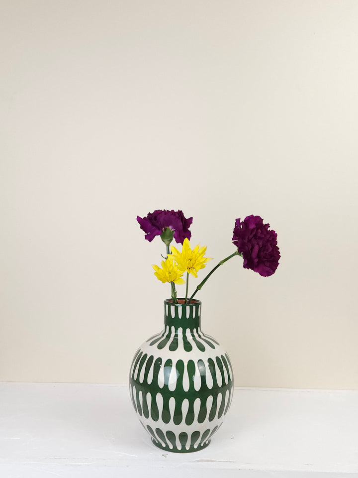 Vase boule avec col - Shiba