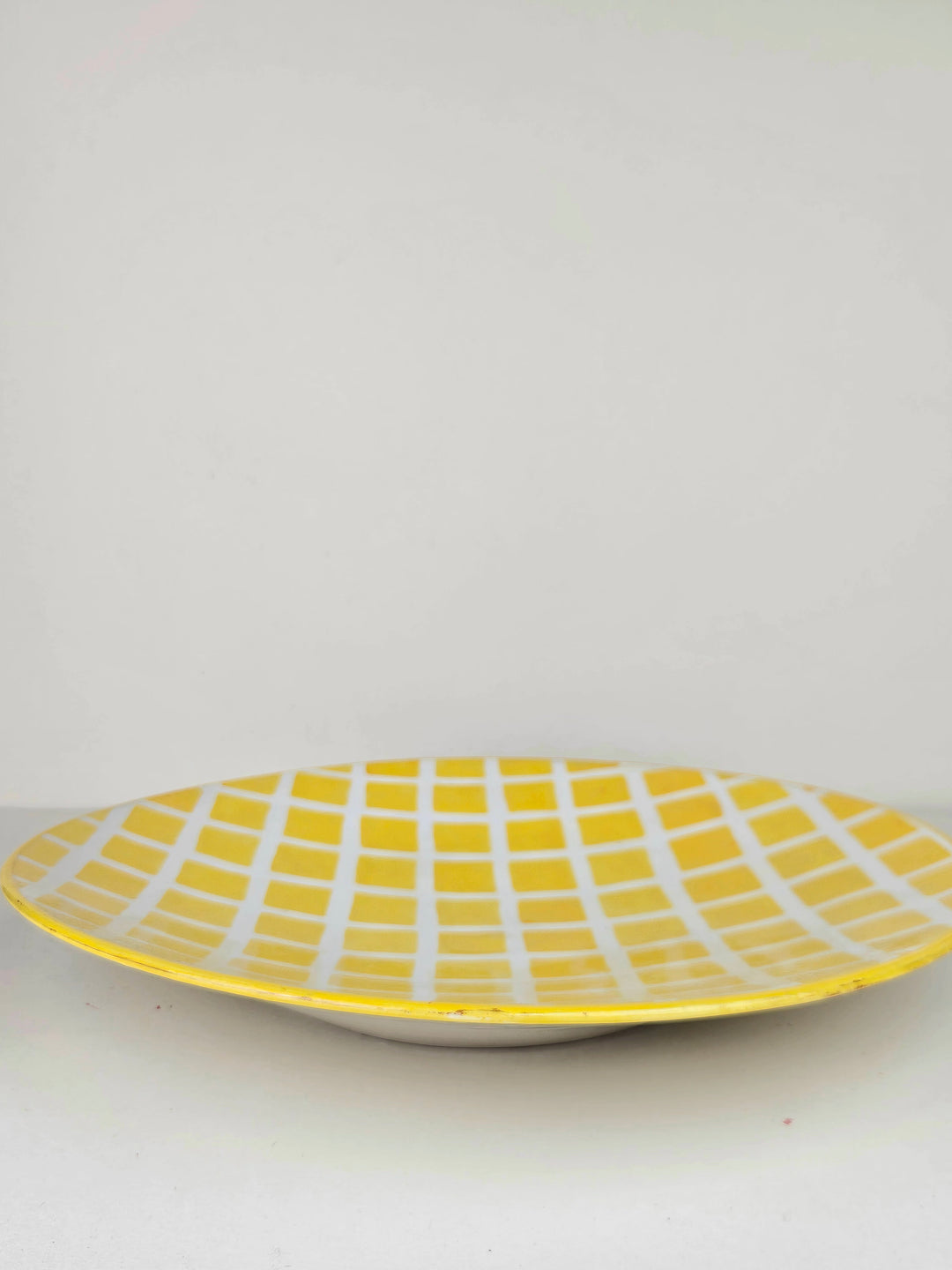 Grand plat - Carreaux