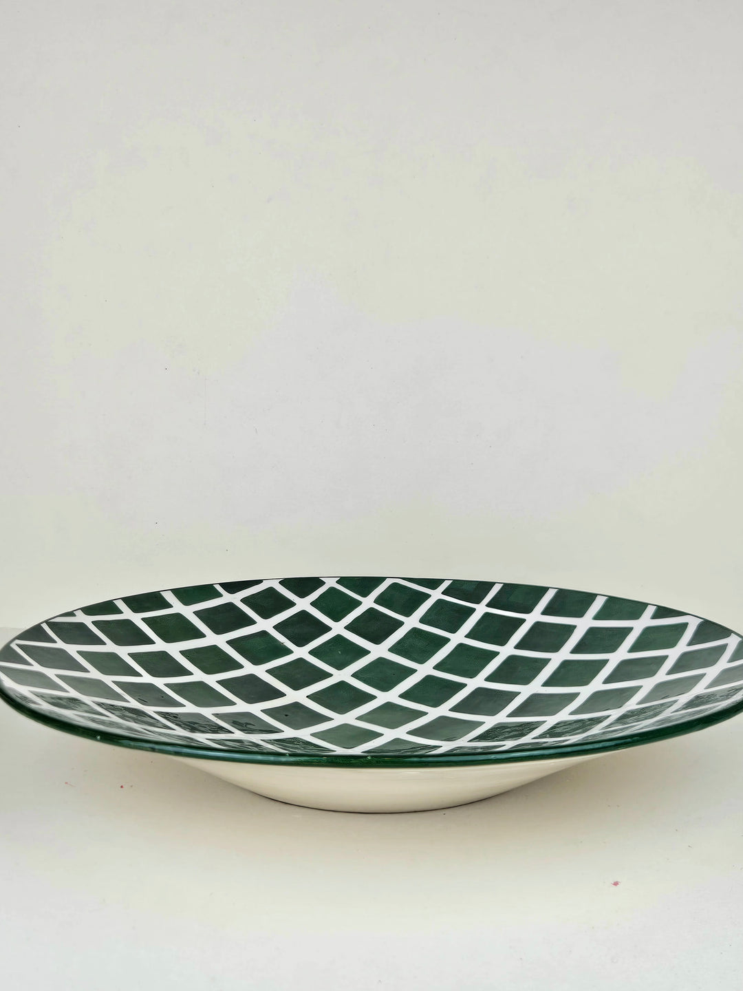 Grand plat - Carreaux