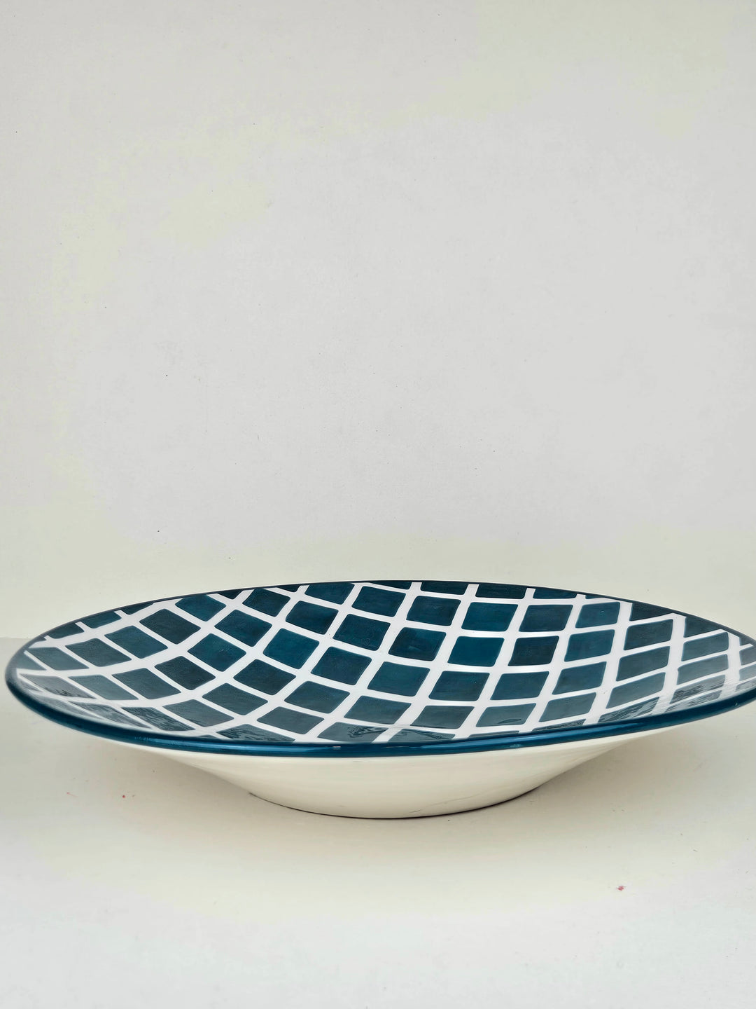 Grand plat - Carreaux