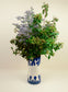 Vase tube - CINERARIA bordure